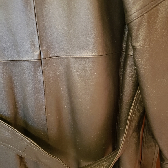 Man leather coat - Picture 2 of 13